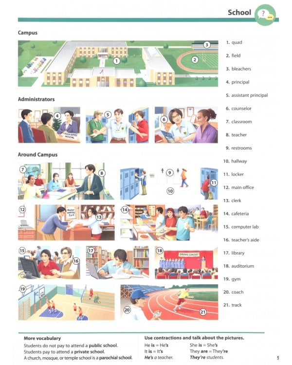 Oxford Picture Dictionary Monolingual American English Dictionary. Third Edition