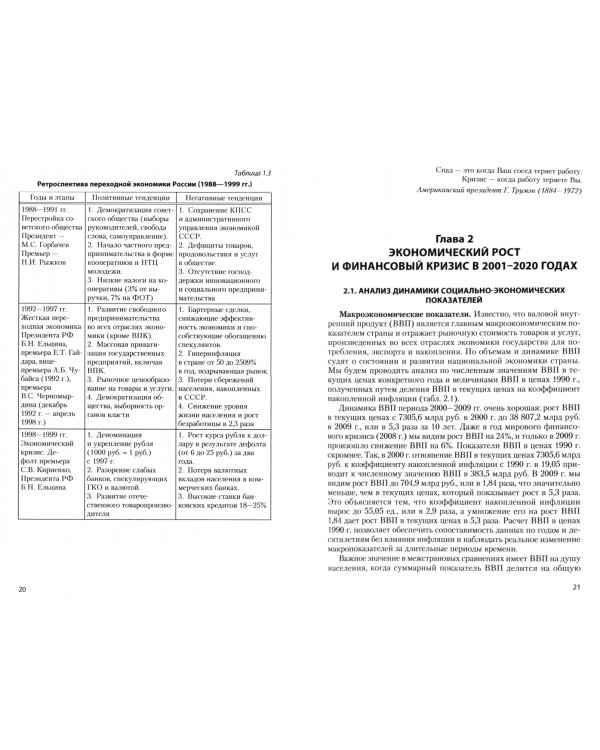 Экономика России и пенсионная система за 30 лет