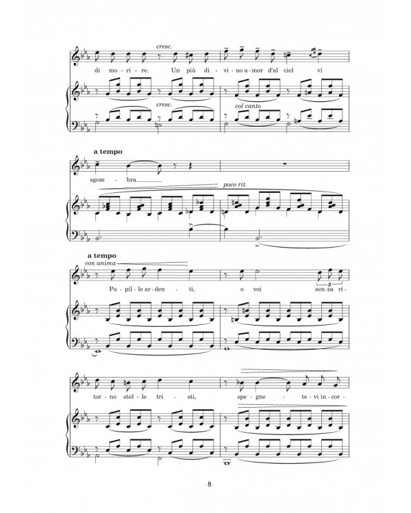 Избранные вокальные произведения. Ноты