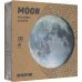 Деревянный пазл с двухслойной крышкой Луна, 153 детали
