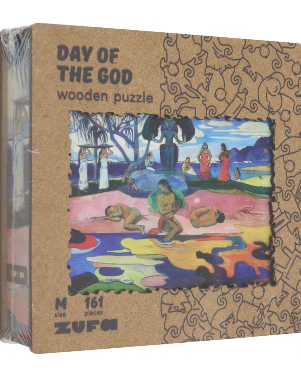 Деревянный пазл с двухслойной крышкой День Божества, 161 деталь