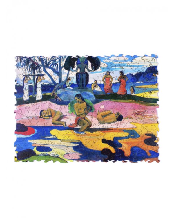 Деревянный пазл с двухслойной крышкой День Божества, 161 деталь