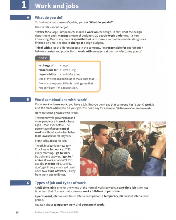 Business Vocabulary in Use. Intermediate. Third Edition. Book with Answers