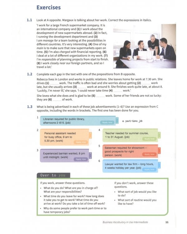 Business Vocabulary in Use. Intermediate. Third Edition. Book with Answers