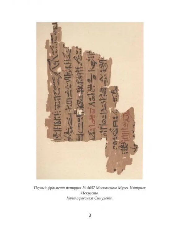 Рассказ египтянина Синухета и образцы египетских документальных автобиографий