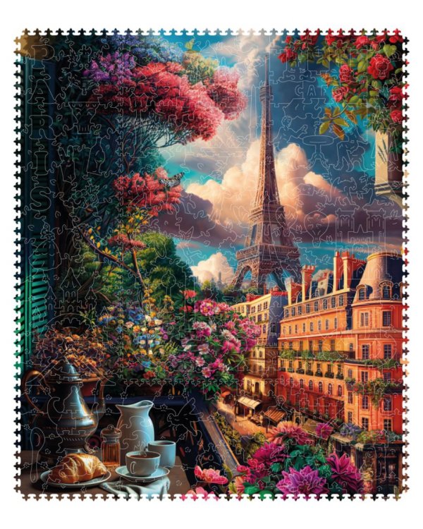 Набор пазл + дополнение Завтрак в Париже, 301 деталь