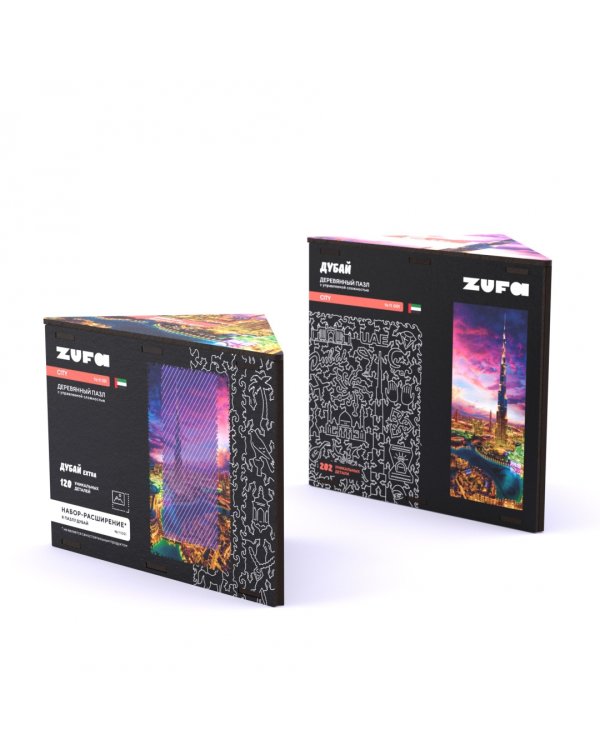 Набор пазл + дополнение Дубай, 322 детали