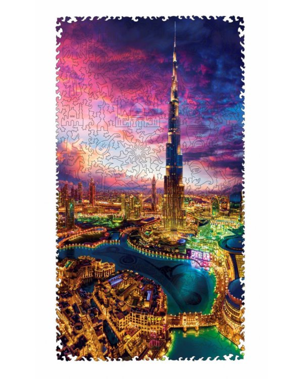 Набор пазл + дополнение Дубай, 322 детали