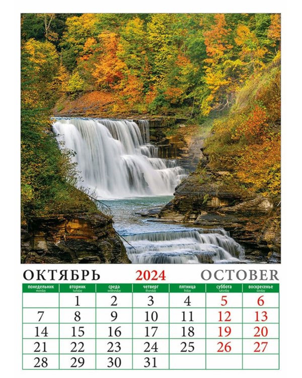 2024 Календарь Родная природа