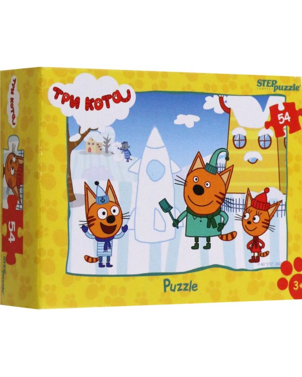 Puzzle-54 Три кота - 1, в ассортименте