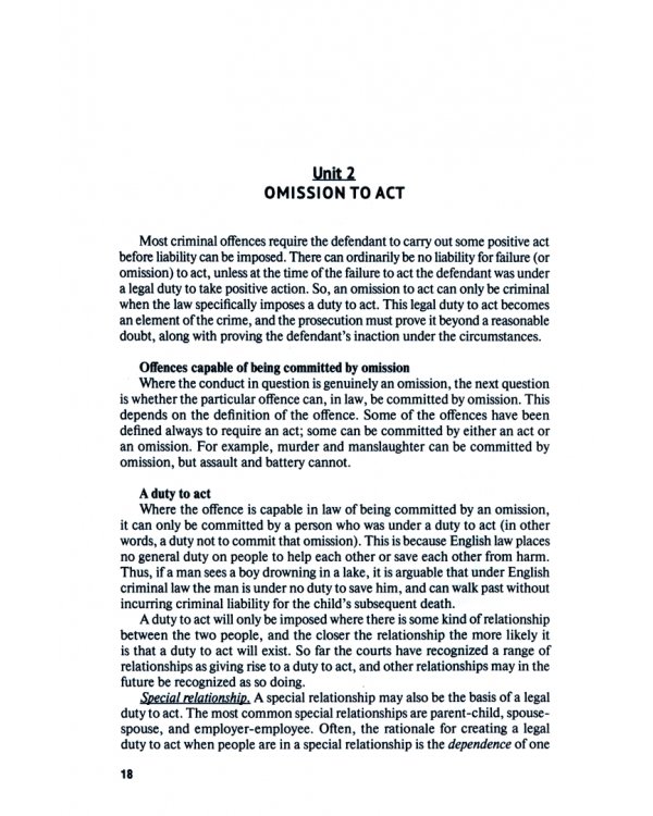 Основные категории и понятия англо-американского уголовного права. Часть 2. Учебное пособие