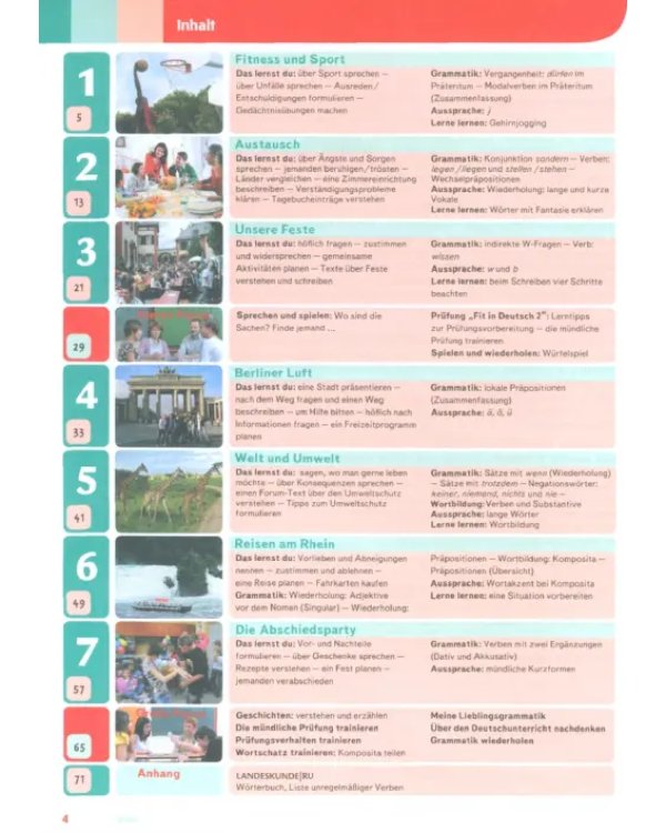 Немецкий язык. Горизонты. 8 класс. Учебник. Второй иностранный язык