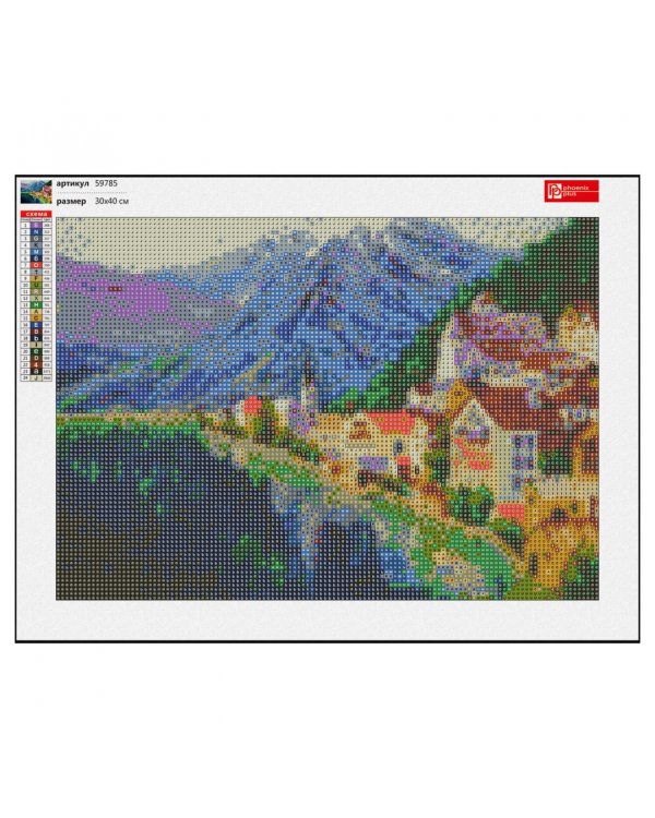 Алмазная мозаика Северная Италия