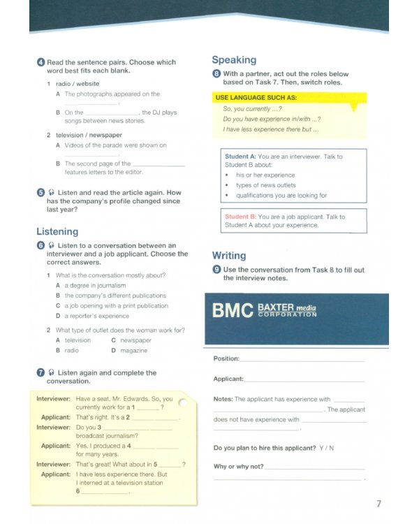 Journalism. Student's Book