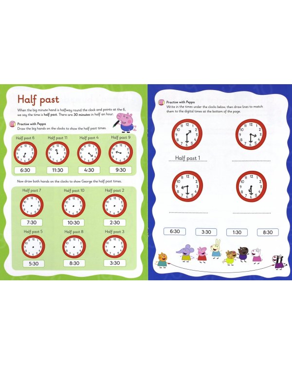 Telling the Time. Wipe-Clean