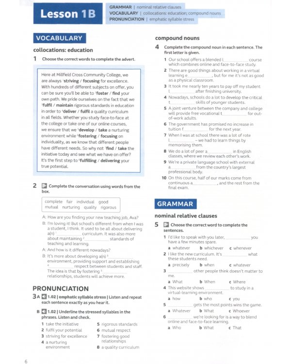 Speakout. 3rd Edition. C1-C2. Workbook with Key