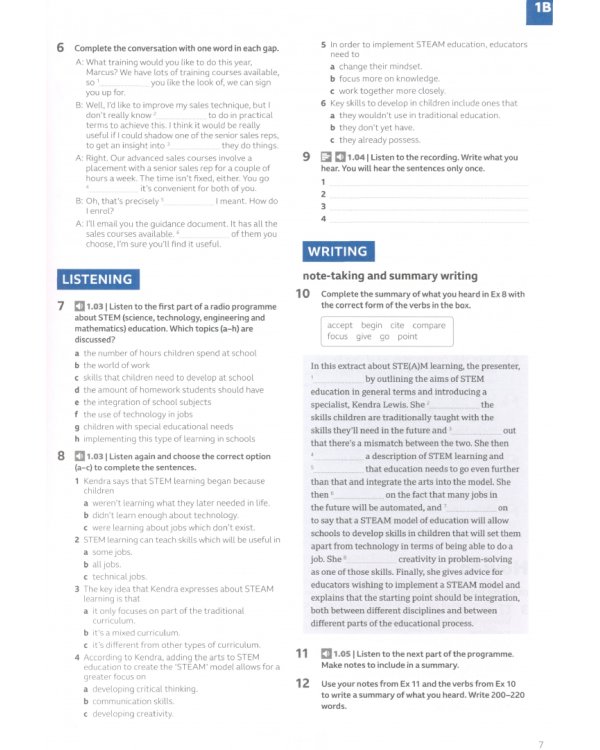 Speakout. 3rd Edition. C1-C2. Workbook with Key