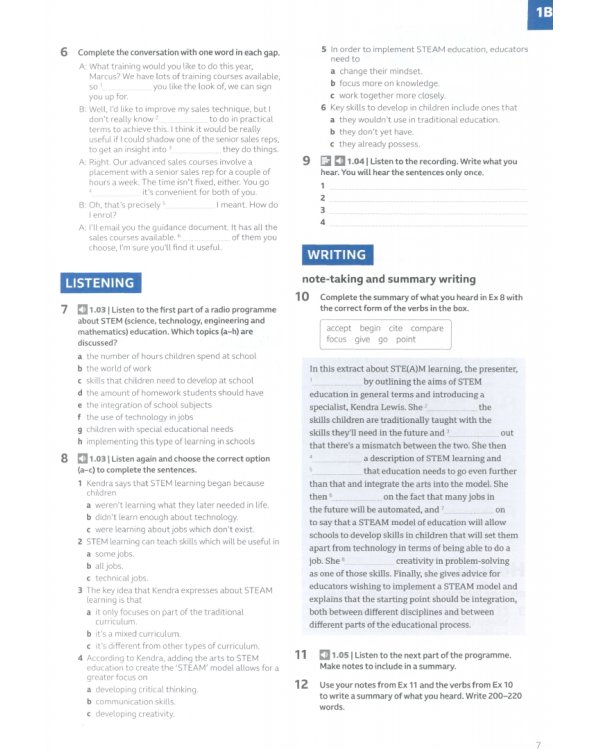 Speakout. 3rd Edition. C1-C2. Workbook with Key