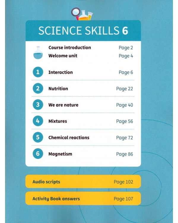 Science Skills. Level 6. Teacher's Book with Downloadable Audio