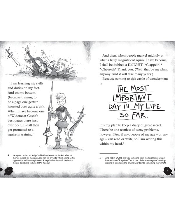 The Secret Diary of John Drawbridge, a Medieval Knight in Training