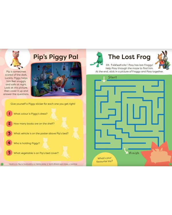 Pip and Posy. Best of Friends. Sticker Activity Book