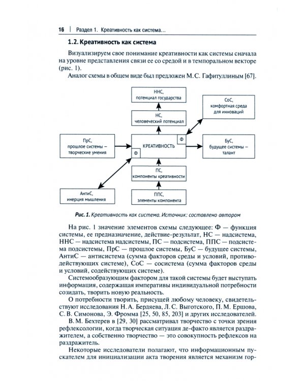 Креативность как информационная система и педагогический феномен. Монография