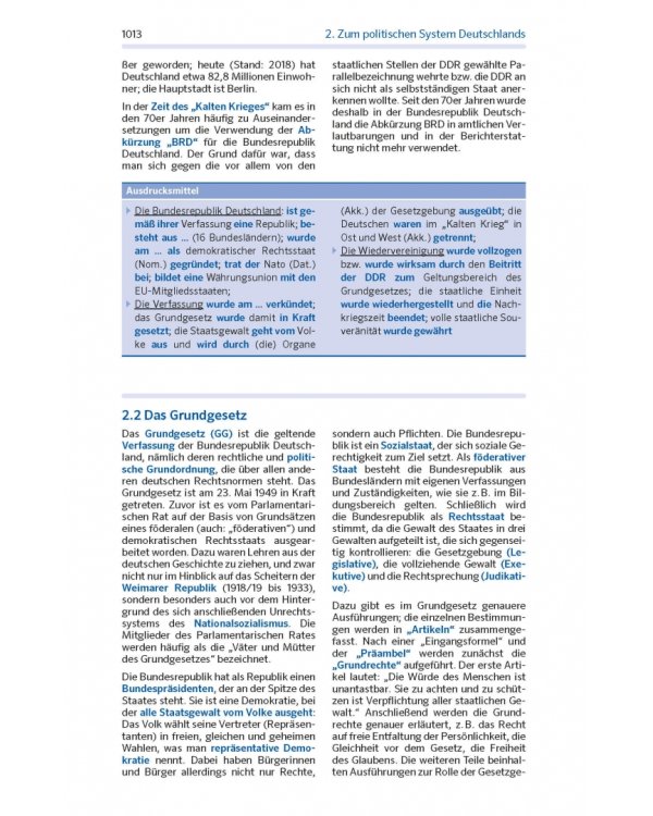 PONS Kompaktworterbuch Deutsch als Fremdsprache Mit 50000 Stichwortern, Wendungen und Beispielsatzen