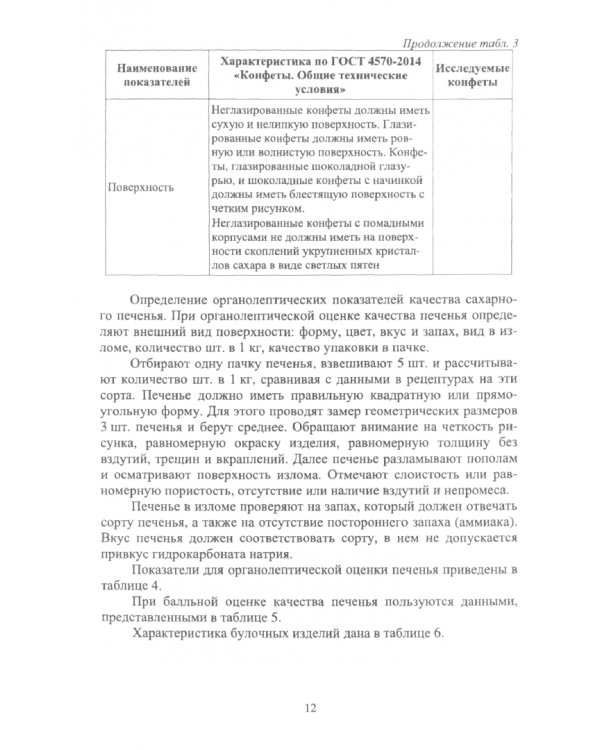 Методы исследования свойств сырья, полуфабрикатов и готовой продукции в производстве хлебобулочных и кондитерских изделий. Теория и практика. Учебное пособие для СПО