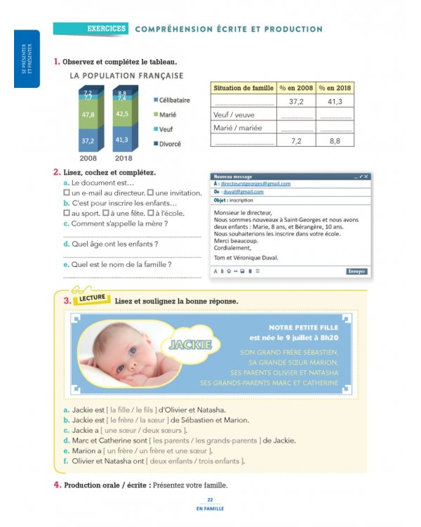 Communication essentielle du français. A1 + didierfle app