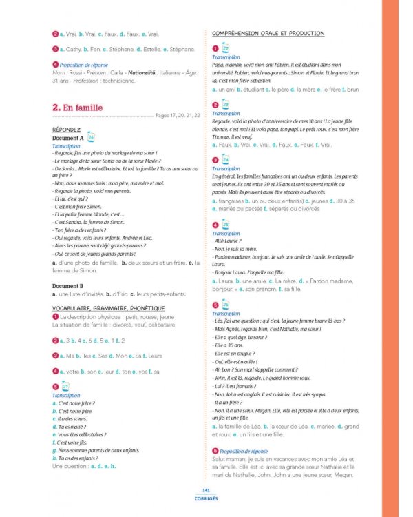 Communication essentielle du français. A1 + didierfle app