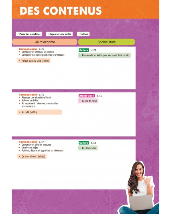 Nouvelle Génération A2. Livre + Cahier + didierfle app