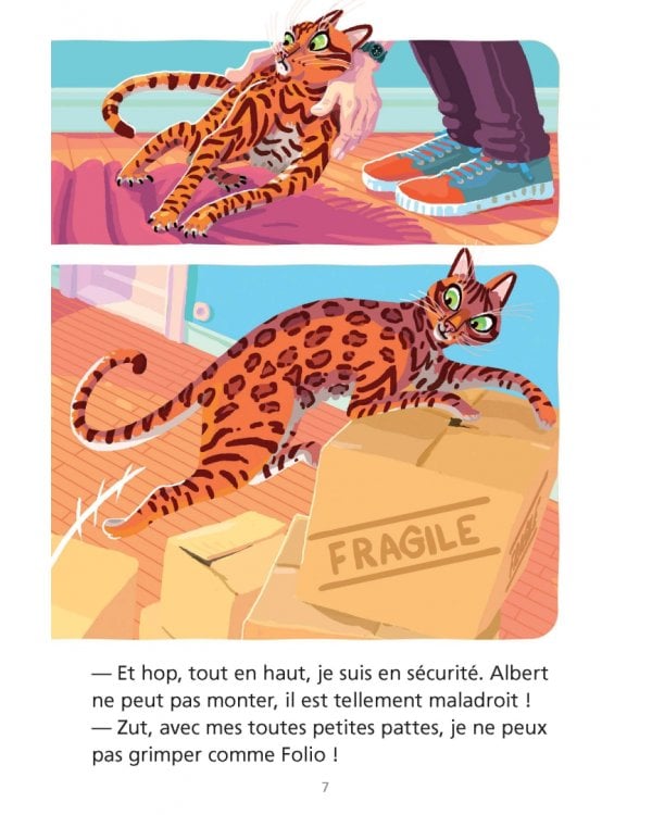 Albert et Folio. Une nouvelle famille. A1 + CD audio