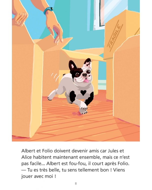 Albert et Folio. Une nouvelle famille. A1 + CD audio