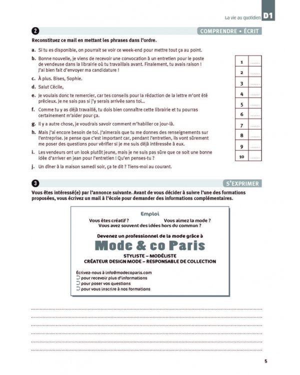 Alter Ego + 3. B1. Cahier d'activités + CD audio