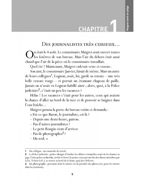 Maigret tend un piège. B2 + version audio offerte