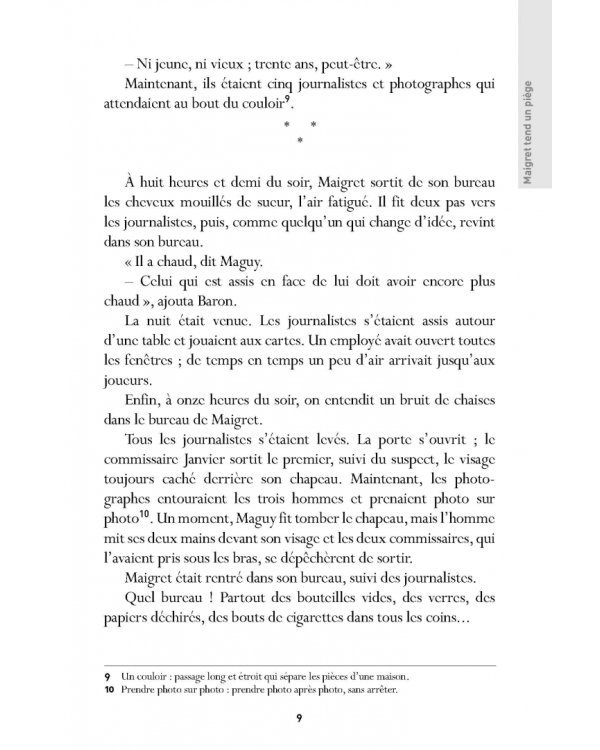 Maigret tend un piège. B2 + version audio offerte