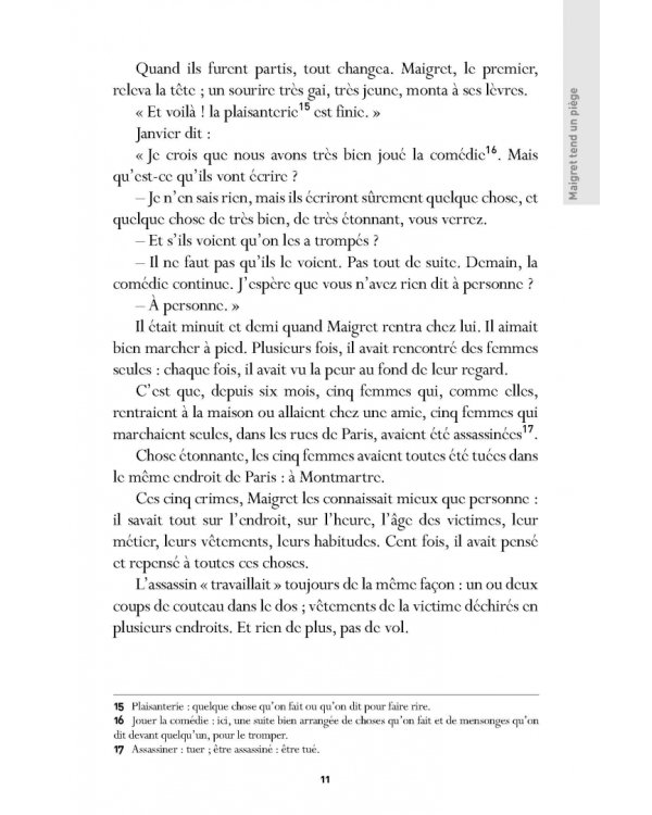 Maigret tend un piège. B2 + version audio offerte