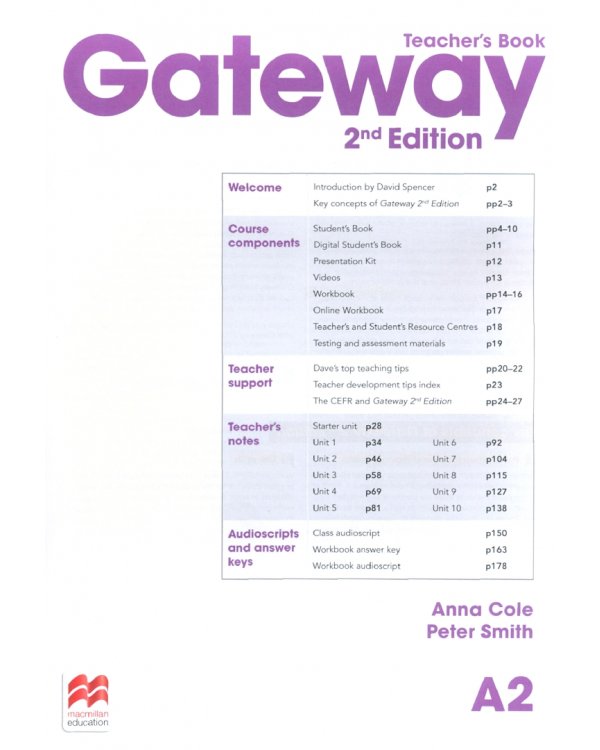 Gateway. Second Edition. A2. Teacher's Book Premium Pack