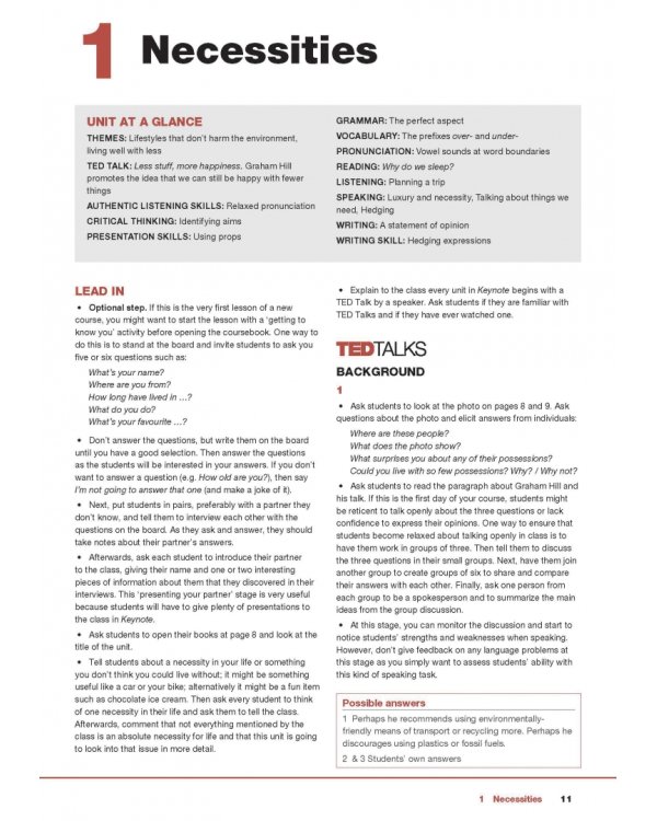 Keynote. Advanced. Teacher's Book with Audio CDs