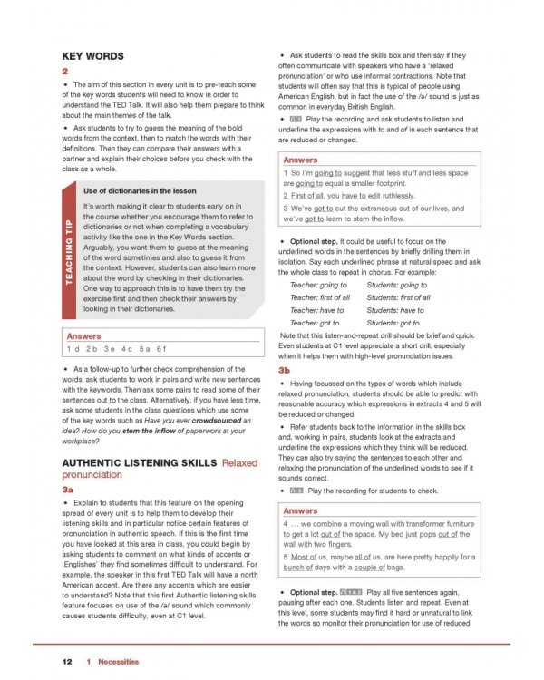 Keynote. Advanced. Teacher's Book with Audio CDs