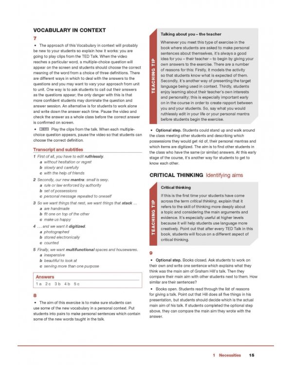 Keynote. Advanced. Teacher's Book with Audio CDs