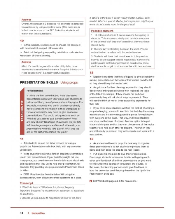 Keynote. Advanced. Teacher's Book with Audio CDs