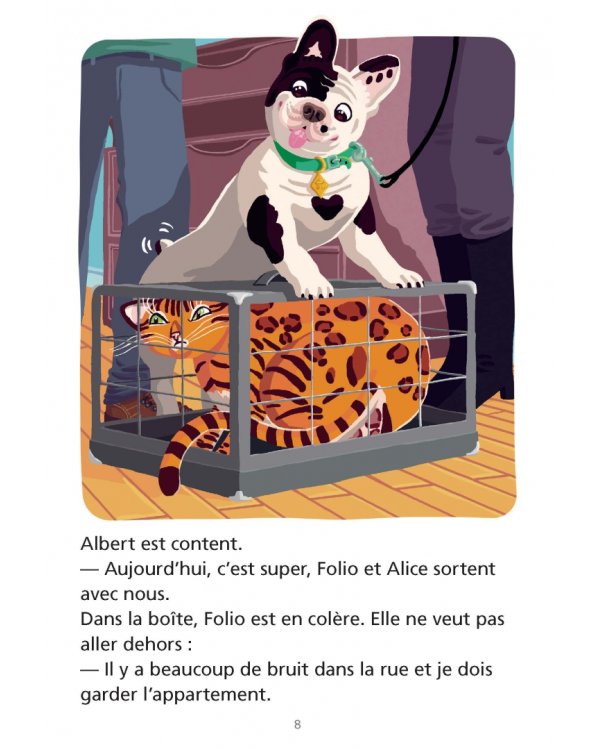 Albert et Folio. Chez le vétérinaire. A1 + CD audio