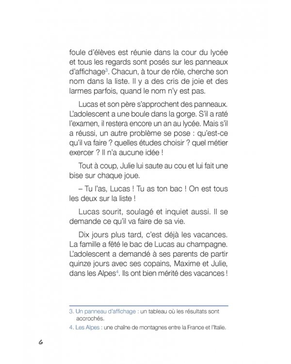 Lucas sur la route. B1 + CD audio