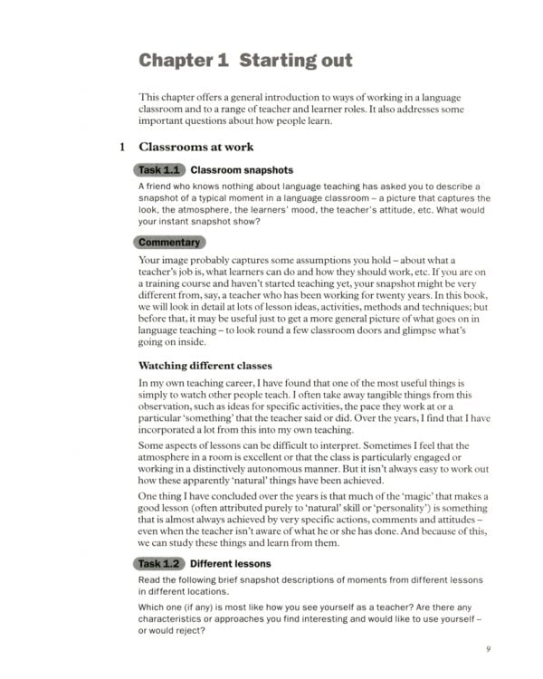 Learning Teaching. The Essential Guide to English Language Teaching. 3rd Edition + DVD