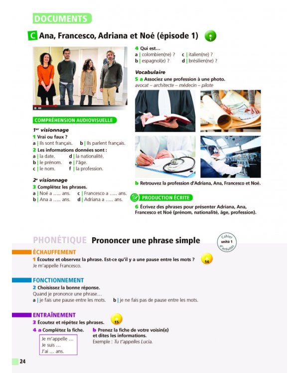 Edito. A1 + DVD-rom + Livre numérique interactif