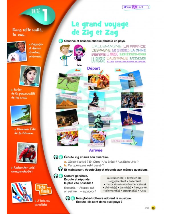 Décibel 3. A2.2. Livre de l'eleve+ CD mp3 + DVD