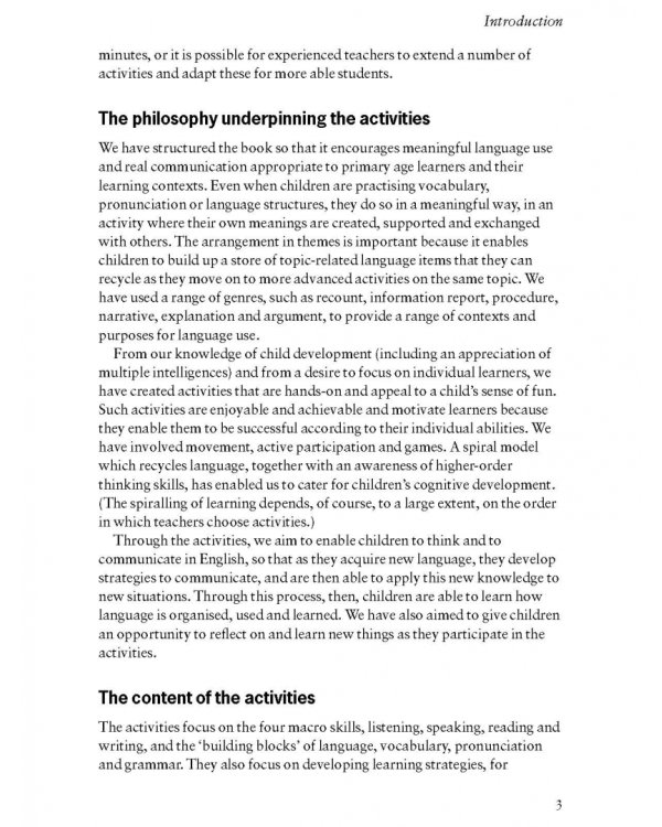 Five-Minute Activities for Young Learners