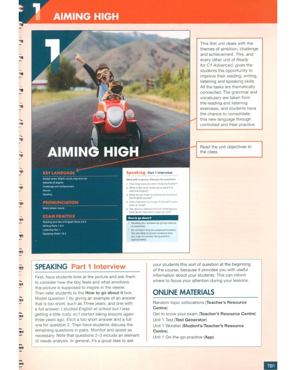 Ready for C1 Advanced. 4th Edition. Teacher's Book with Teacher's App