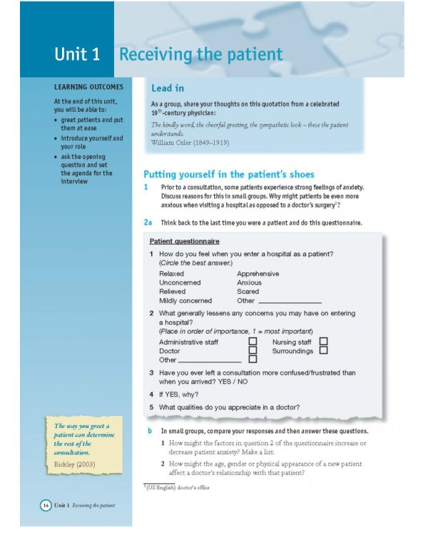 Good Practice. Communication Skills in English for the Medical Practitioner. Student's Book
